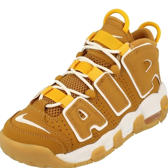 Nike Air More Uptempo Wheat Sneakers - Picture 6 of 8